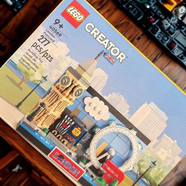 LEGO creator London postcard